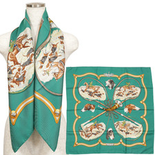 Sciarpa HERMES Carre 90 "LE