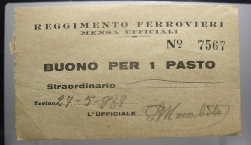 Buono pasto reggimento - 1,