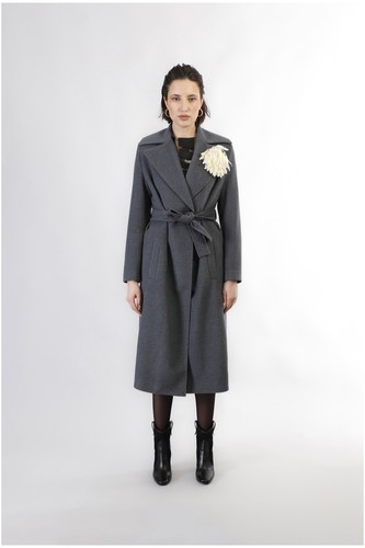 Cappotto lungo tipo vestaglia - cappotto,