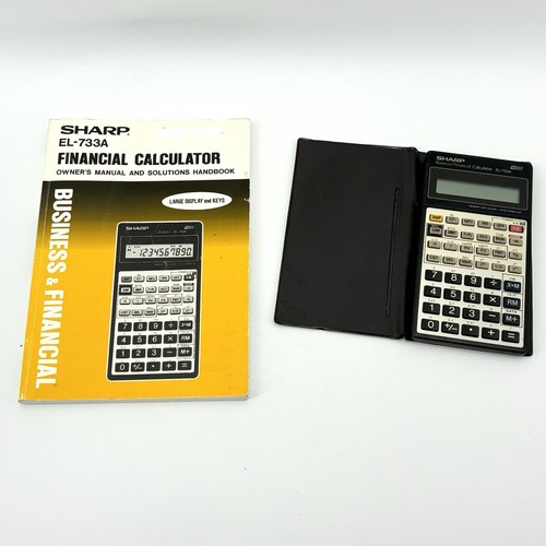 Sharp 733a calcolatrice - sharp,