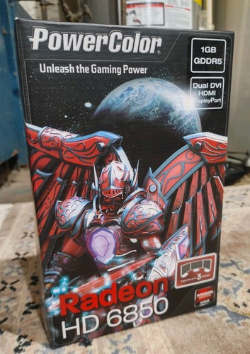 Powercolor radeon 6850 - 6850, 1gb