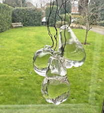 Lampadario vetro cristallo