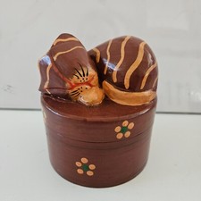 Portagioie con Gattino che Dorme - Eleganza e Dolcezza - Cm 10x10 H