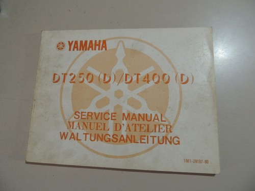 Manuale officina yamaha 250 - manuale,