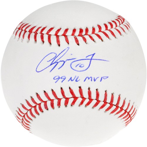 Baseball firmato chipper - baseball,