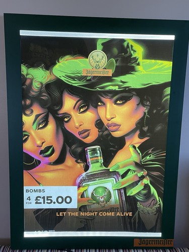 Jagermeister bar advertising - jagermeister,