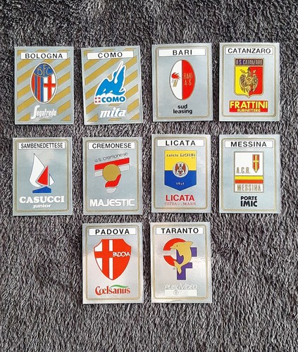 Lotto scudetti panini - 10,