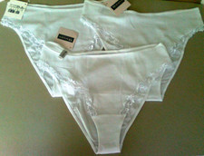 Lotto 3 mutandine donna marca Malizia by La Perla, nuove. Tg.5 It, 46 Fr, 44 De