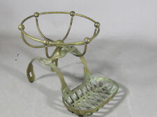 Portasapone vintage in ottone