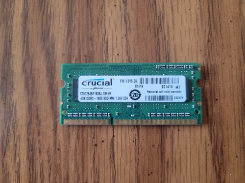 Crucial ddr3l 1600 - crucial, mhz