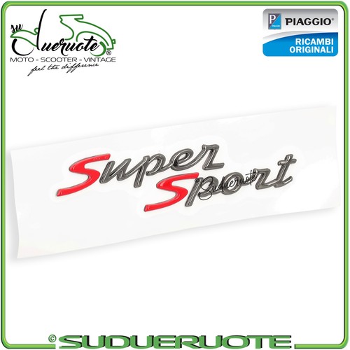 Targhetta super sport - targhetta,