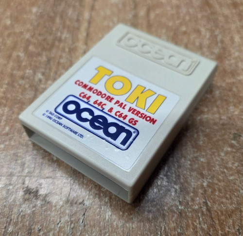 Cartuccia commodore c64 - cartuccia, toki