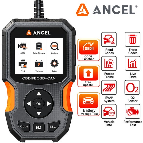 Ancel as300 scanner obd2 - ancel,