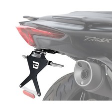 MF2496 Portatarga Sportivo Barracuda Regolabile Nero Yamaha 560 TMax 2020 - 2021