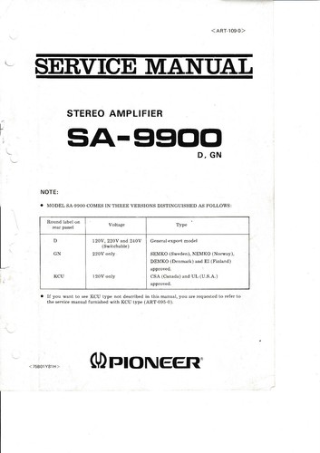 Manuale servizio per - servizio,