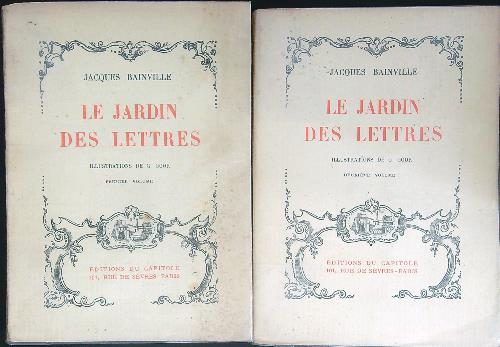 Jardin des lettres - jardin, vv