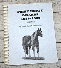 Paint Horse Awards 1986-1988
