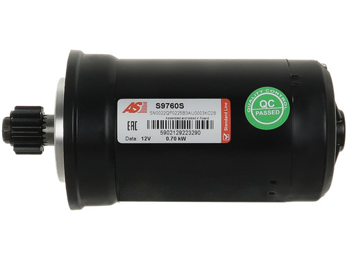 Motorino avviamento 12v 70kw - 12v, 0,70kw