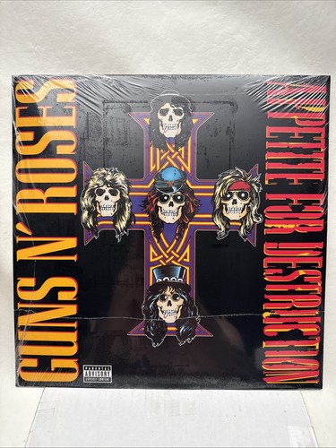 Guns roses appetite for - n,