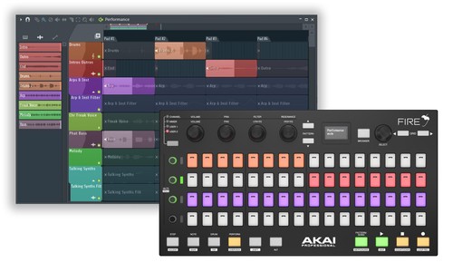 Controller akai fire daw per - akai,