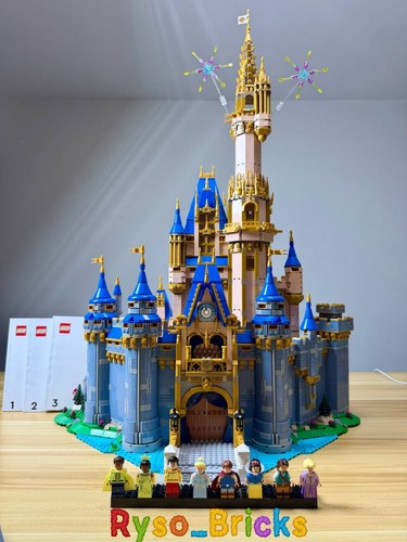 Lego 43222 castello disney - 43222,
