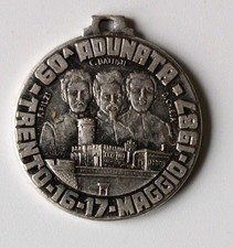 MEDAGLIA metallo bianco