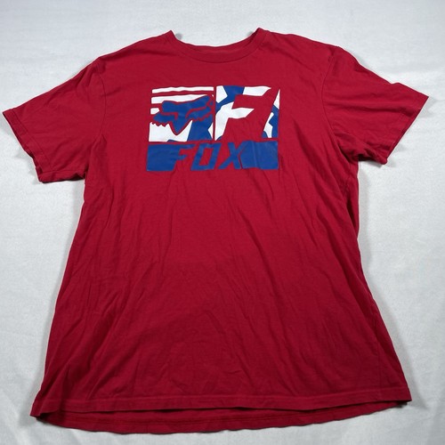 Shirt fox racing - racing, logo