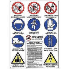 TARGA SEGNALETICA OBBLIGHI E
