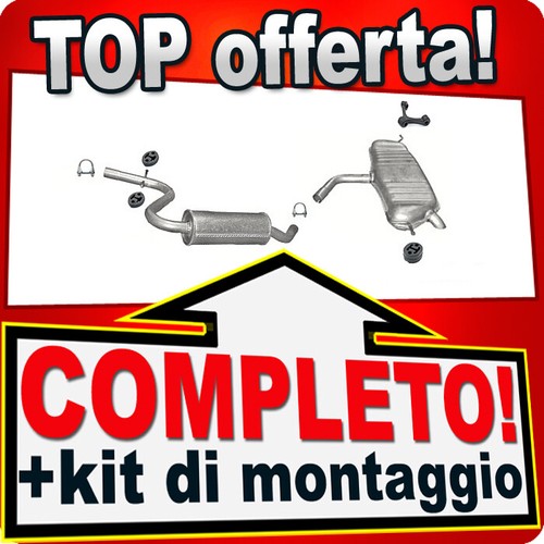 Scarico completo per - vw, golf