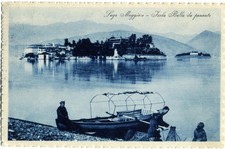 ISOLA BELLA VERBANIA Lago Maggiore Isole Borromee annullo natante Locarno-Arona 