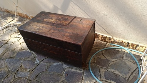 Antico baule legno da - in,