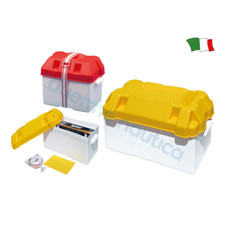 CASSETTA PORTABATTERIA STAGNA impermeabile Nautica porta batteria barca gommone