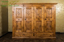 Voglauer Anno 1600 Armadio da Campagna Guardaroba Camera Letto Stile Antico