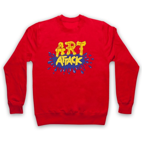Felpa unisex art attack logo - unisex,