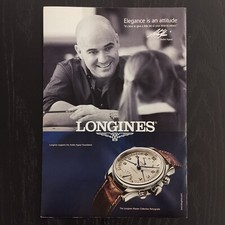 2009 Longines Master Collection Retrograde - Original AD Advertising Pubblicità