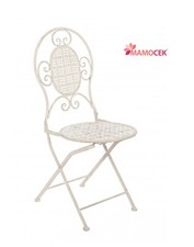 SEDIA Seggiola ferro metallo