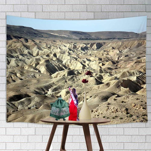 Modellino militare deserto