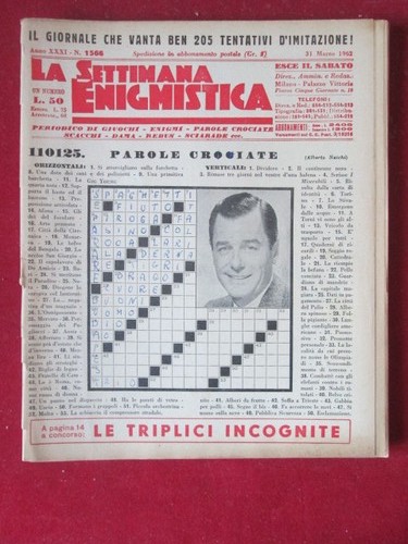 Settimana enigmistica 1566 - settimana,