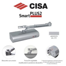 Chiudiporta aereo Cisa grigio