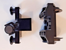 LEGO Treno 2878, 4022: Ruota con aggancio magnetico. Accoppiamento e respingente