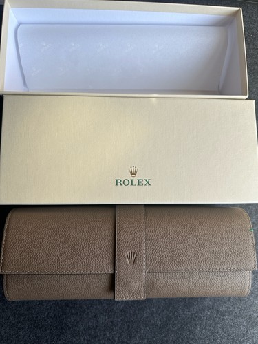 Rolex watch roll etoupe - rolex, 3