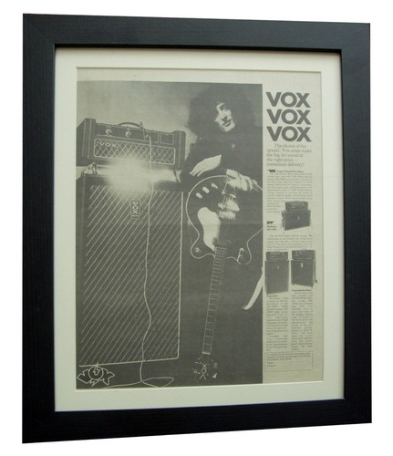 Vox amps poster - vox, amps+poster+ad+classic