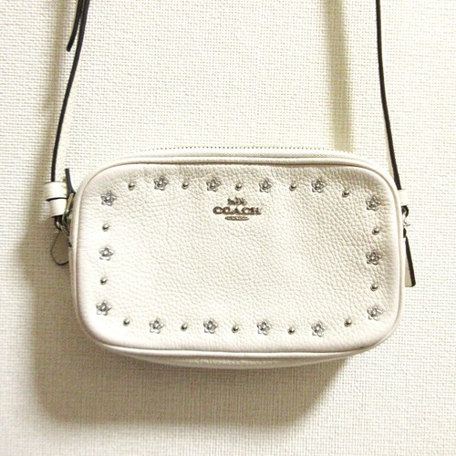 Borsa tracolla coach flower - a,