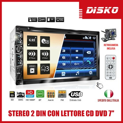 Stereo auto radio din - radio, con