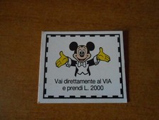 ricambio x gioco da tavolo-MONOPOLINO-CARTA RISCHIO VAI DIRETTAMENTE AL VIA