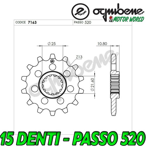 Pignone acciaio ognibene 15 - pignone,