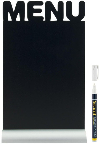 Lavagna silhouette con scritta - con,