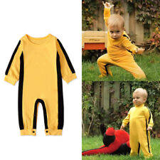 Costume tutina pagliaccetto KungFu gioco della morte Bruce Lee bambino bambino