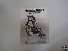 advertising Pubblicità 1977 GILERA ELMECA 125 R e C