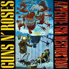 Guns N' Roses - Appetite For Destruction (LP, Album, Unc)